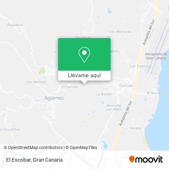 Mapa El Escobar
