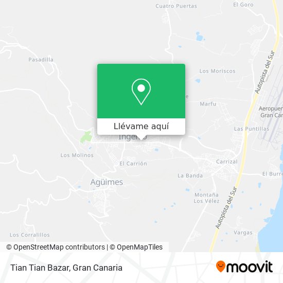 Mapa Tian Tian Bazar