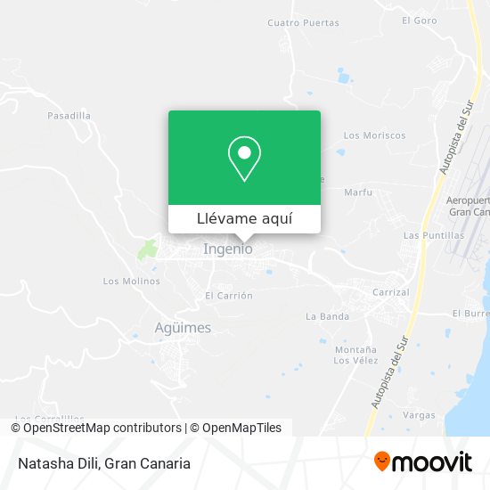 Mapa Natasha Dili