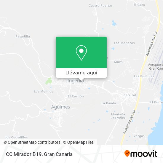 Mapa CC Mirador B19
