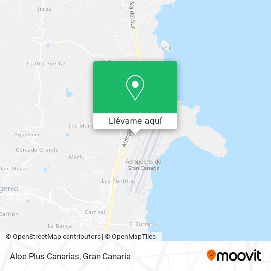 Mapa Aloe Plus Canarias