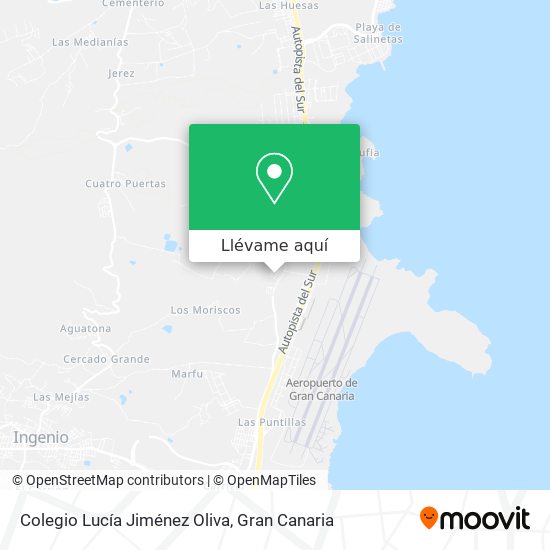 Mapa Colegio Lucía Jiménez Oliva