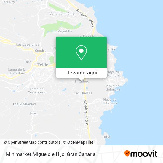 Mapa Minimarket Miguelo e Hijo