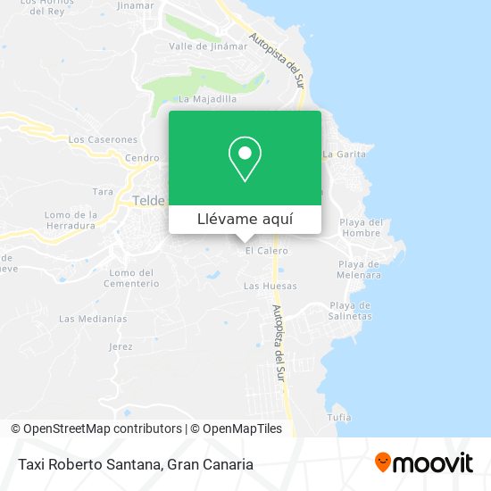 Mapa Taxi Roberto Santana