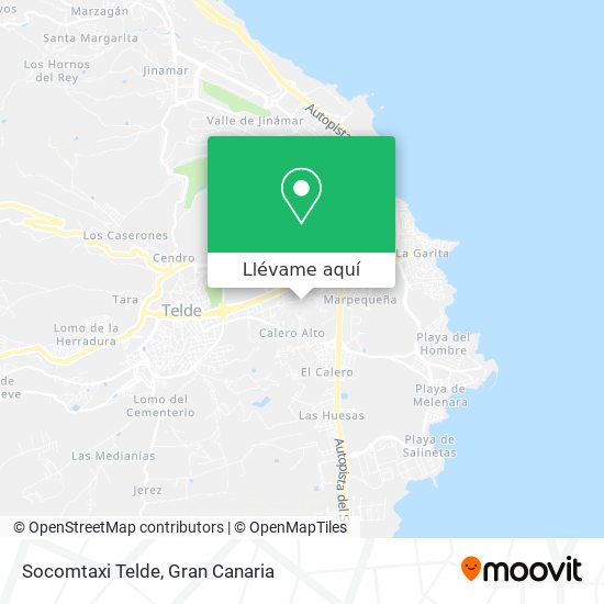 Mapa Socomtaxi Telde