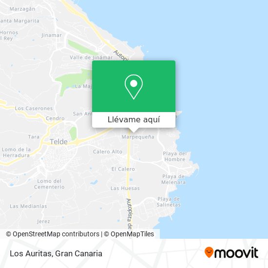 Mapa Los Auritas