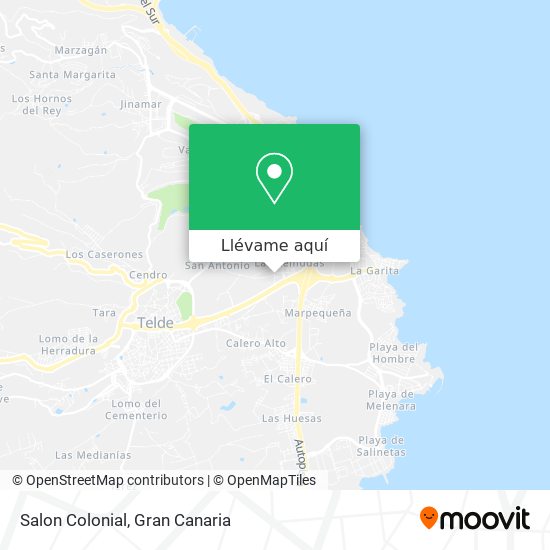 Mapa Salon Colonial