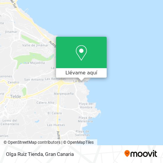 Mapa Olga Ruiz Tienda