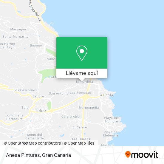 Mapa Anesa Pinturas