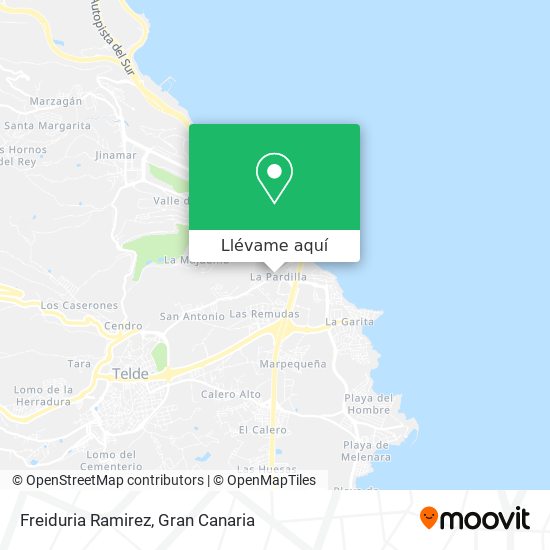 Mapa Freiduria Ramirez