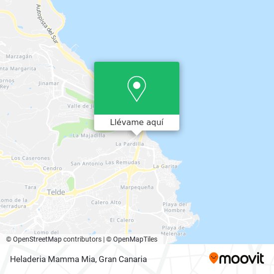 Mapa Heladeria Mamma Mia
