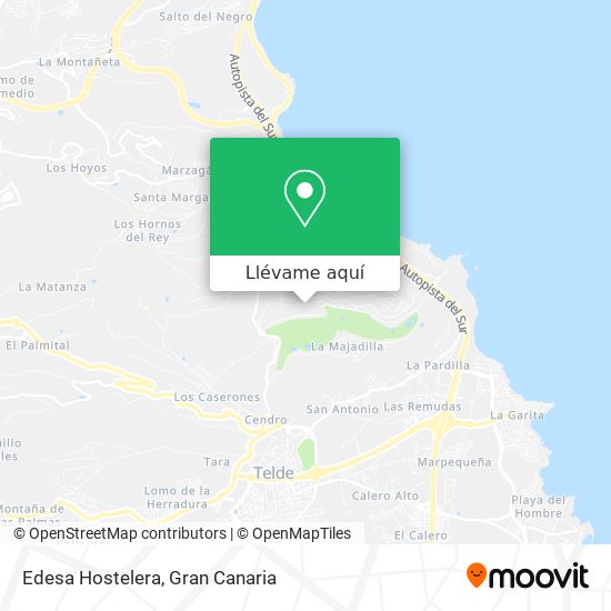 Mapa Edesa Hostelera