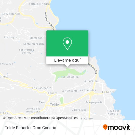 Mapa Telde Reparto