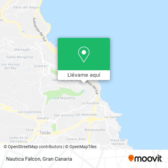 Mapa Nautica Falcon