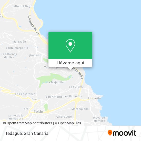 Mapa Tedagua
