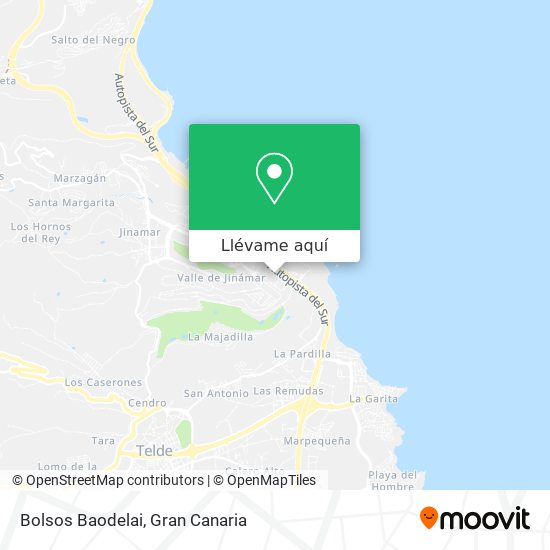 Mapa Bolsos Baodelai