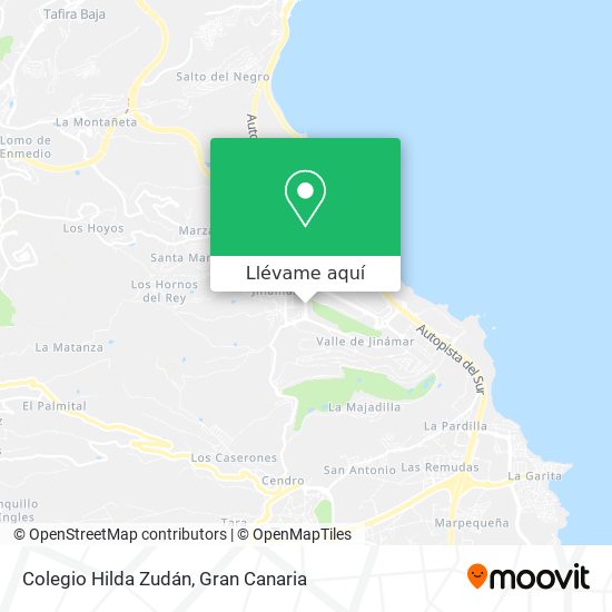 Mapa Colegio Hilda Zudán