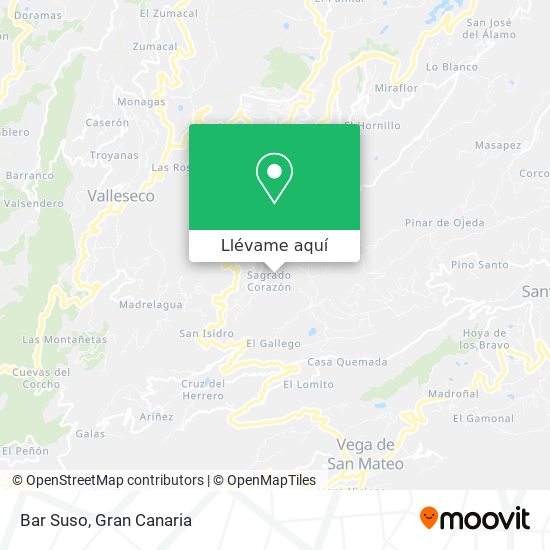 Mapa Bar Suso