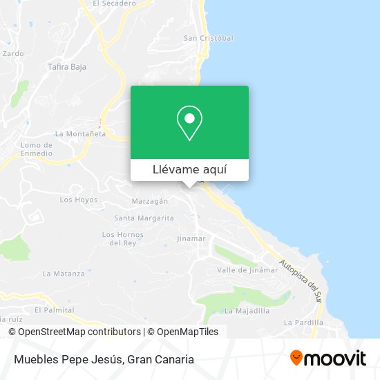 Mapa Muebles Pepe Jesús