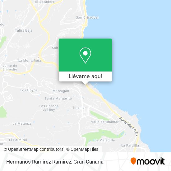 Mapa Hermanos Ramirez Ramirez