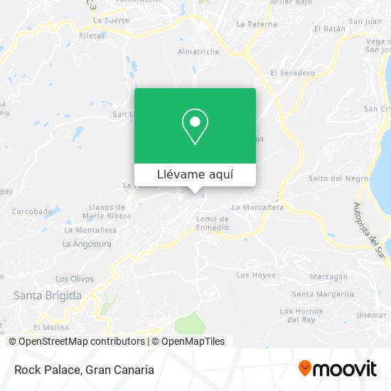 Mapa Rock Palace