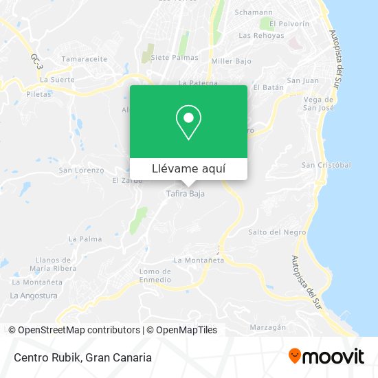 Mapa Centro Rubik