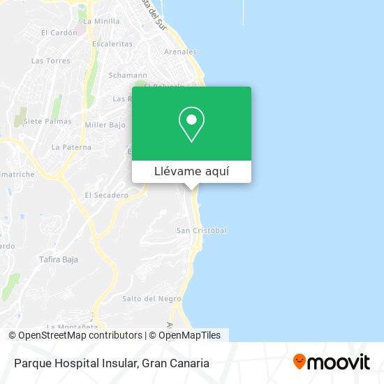 Mapa Parque Hospital Insular