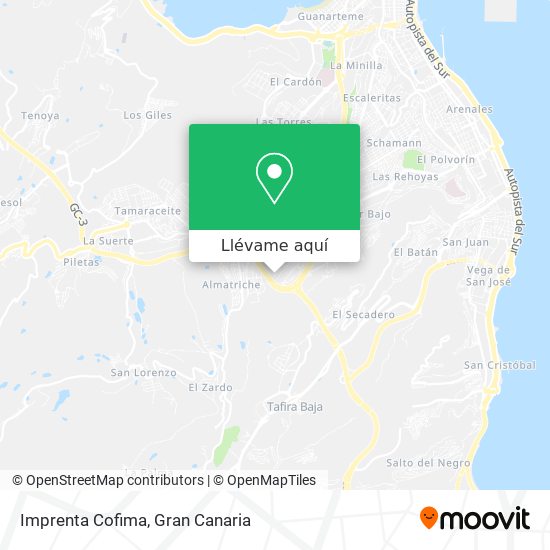 Mapa Imprenta Cofima