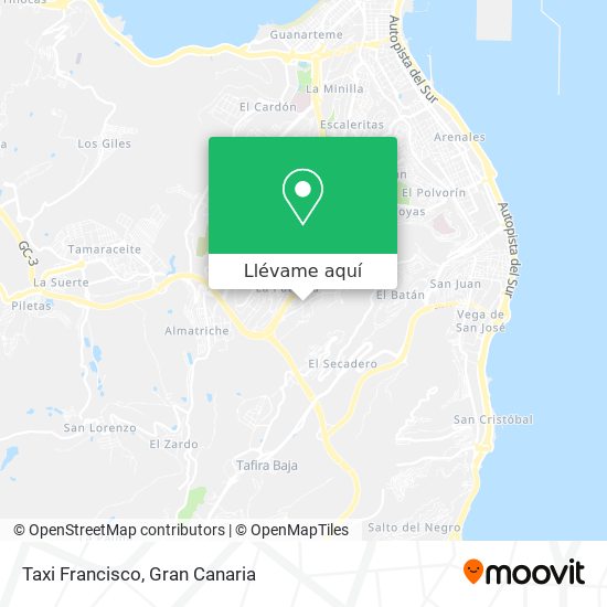 Mapa Taxi Francisco