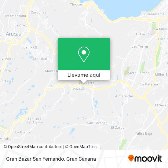 Mapa Gran Bazar San Fernando