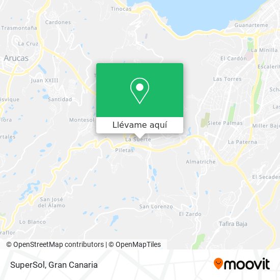 Mapa SuperSol