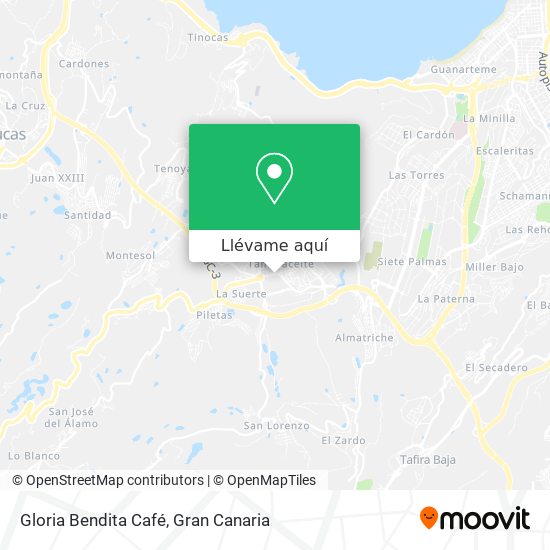 Mapa Gloria Bendita Café