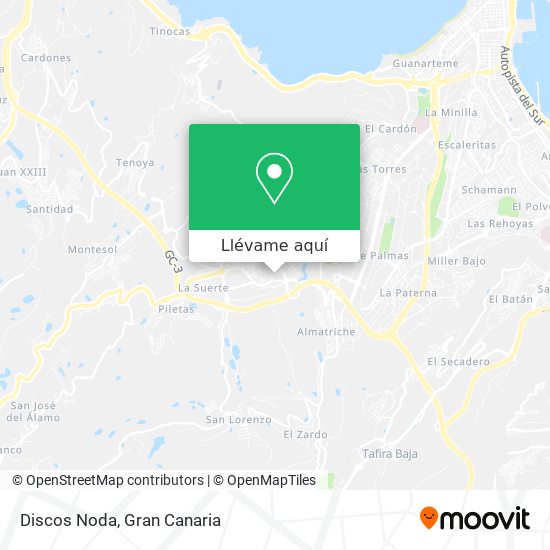 Mapa Discos Noda