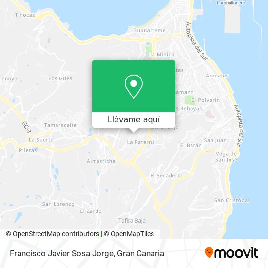 Mapa Francisco Javier Sosa Jorge