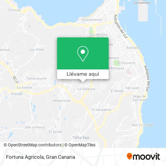 Mapa Fortuna Agricola