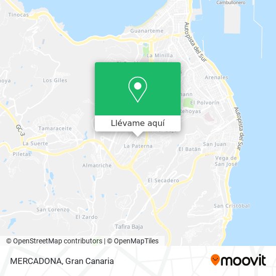Mapa MERCADONA