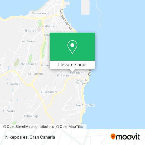 Mapa Nikepos es
