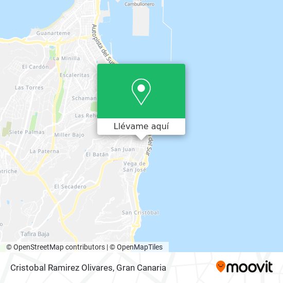 Mapa Cristobal Ramirez Olivares