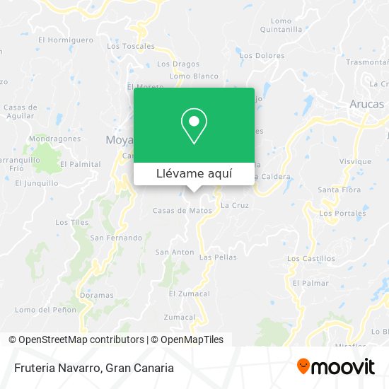 Mapa Fruteria Navarro