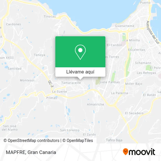 Mapa MAPFRE
