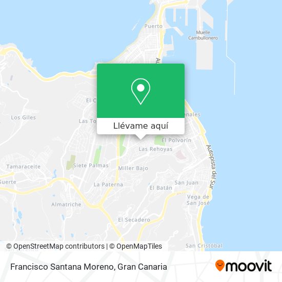 Mapa Francisco Santana Moreno