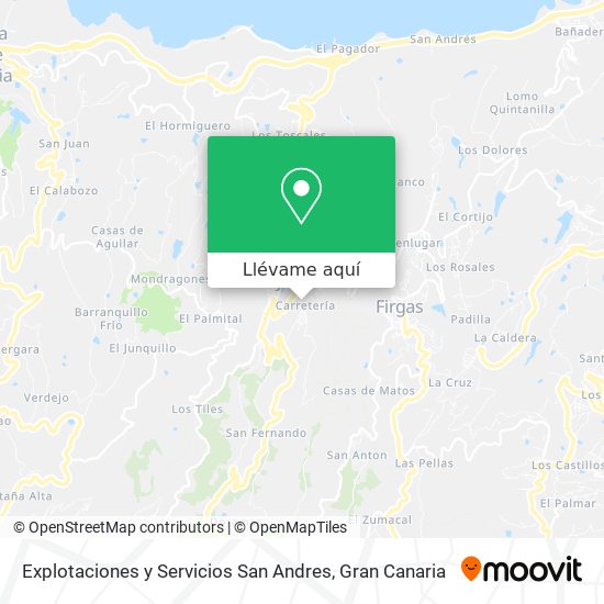 Mapa Explotaciones y Servicios San Andres