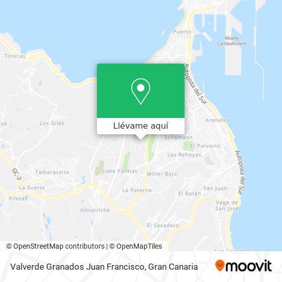 Mapa Valverde Granados Juan Francisco