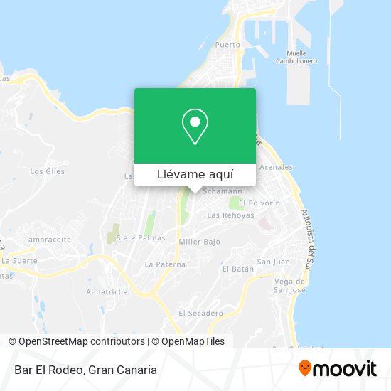 Mapa Bar El Rodeo