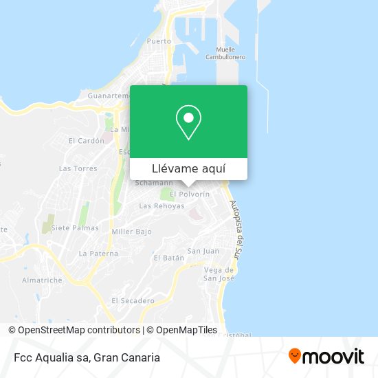 Mapa Fcc Aqualia sa