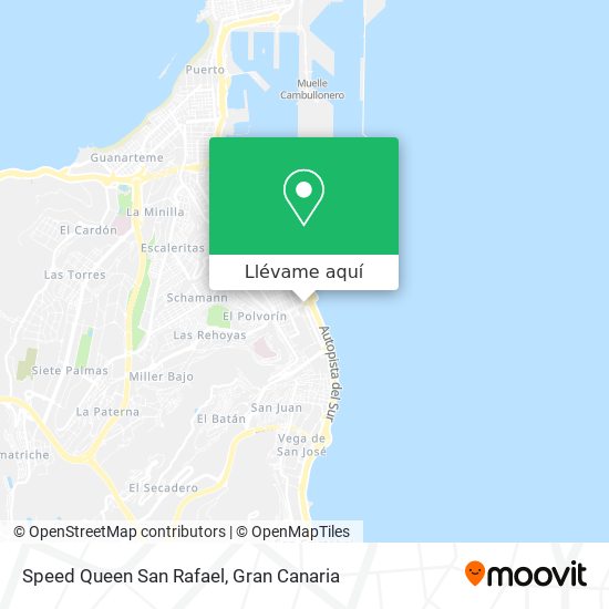 Mapa Speed Queen San Rafael