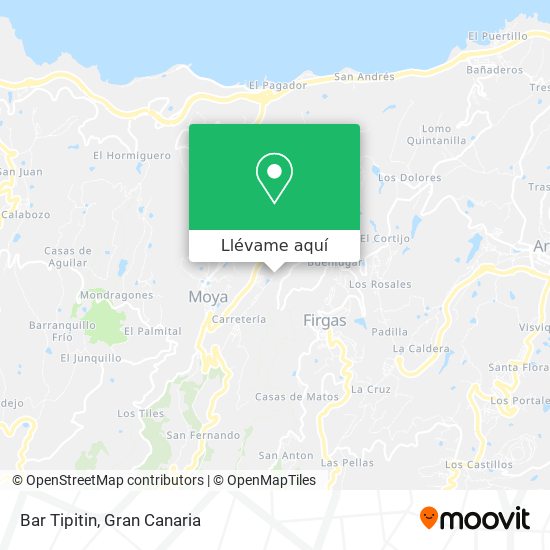 Mapa Bar Tipitin