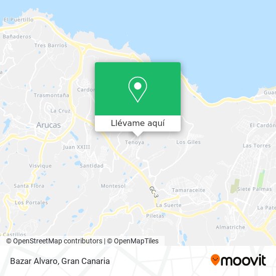 Mapa Bazar Alvaro