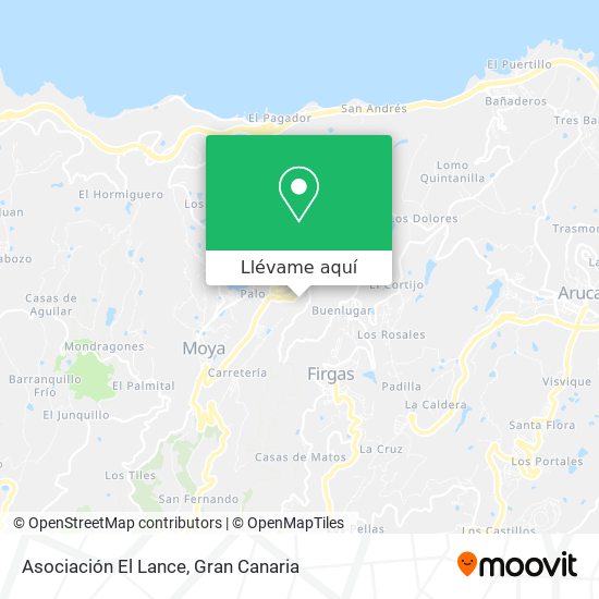Mapa Asociación El Lance