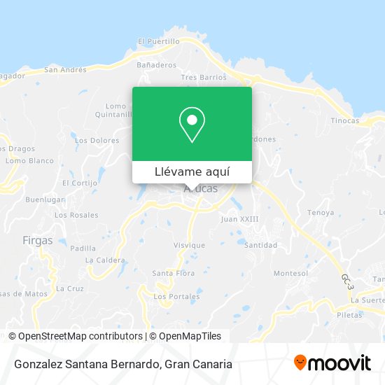 Mapa Gonzalez Santana Bernardo